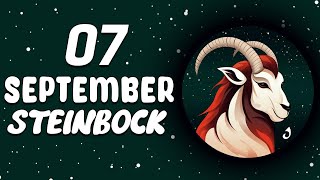 SEHR INTENSIV☢️ EIN UNERWARTETES GESCHENK 😍 STEINBOCK ♑ HEUTE 7 september 2024 [upl. by Willcox]