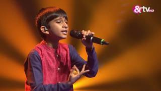 Vishwaprasad Ganagi  Jhanak Jhanak Liveshows  Episode 22  The Voice India Kids [upl. by Nhar]