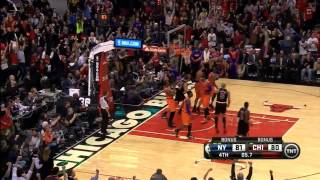 Derrick Roses game winner vs the Knicks 10312013 [upl. by Reace]