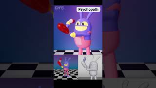 NORMAL vs PSYCHOPATH😈 2  THE AMAZING DIGITAL CIRCUS TADC  GHS ANIMATION [upl. by Wilone550]