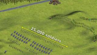 Battle Stack The Battle of Crecy Hundred Years War [upl. by Aileek]