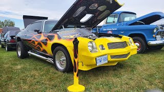 FIELD OF SUPER NICE CARS amp TRUCKS AT THE 29th NORWOOD FAIR CLASSIC CAR SHOW7TH OCTOBER 2023PART 2 [upl. by Aaron470]