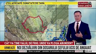 Prognoza meteo Un anticiclon ne scapă de temperaturile de îngheţ şi ploile mocăneşti [upl. by Vasta]