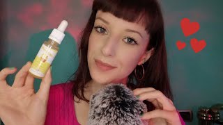 Pulizia del viso ASMR per te 💖 Personal Attention  Mouth Sounds ✨ [upl. by Franzen]