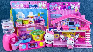 9 Minutes Satisfying with Unboxing Cute Pink Rabbit Kitchen Playset Collection ASMR  Review Toys [upl. by Calvo688]