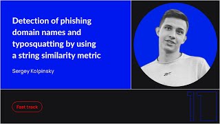 Detection of phishing domain names and typosquatting by using a string similarity metric [upl. by Ashraf]