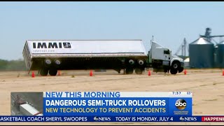 Truck Safety with RollTek  ABC News  GMA [upl. by Mikahs]