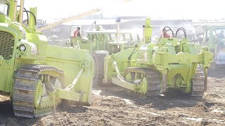 Detroit Powered Terex Bulldozers and Scrapers Working at Wheels at Wanaka 2023 [upl. by Janella]