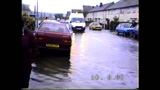 Llandudno Floods 1993 [upl. by Annawaj653]