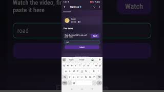 Tap swap video  Open Best Online Businesses  Code [upl. by Inalaehak33]