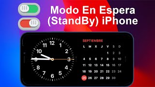 Cómo usar el modo StandBy de iOS 17 en cualquier iPhone Modo En Reposo [upl. by Beatrice]