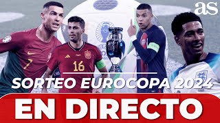 SORTEO EUROCOPA En VIVO  EURO 2024 [upl. by Samira]