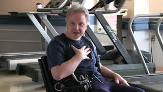 Cardiac Rehabilitation for LVAD Heart Transplant Patient at Helen Hayes Hospital Part 1 [upl. by Stuckey]