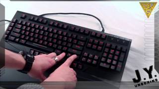 GAMDIAS HERMES Ultimate Black gaming keyboard Official Unboxing [upl. by Minsk98]