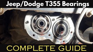 Replacing Input amp Countershaft Bearings  Jeep amp Dodge T355 Manual Transmission [upl. by Tammara]