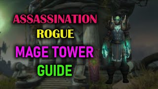 Assassination Rogue  Mage Tower  Guide  Voice  Dragonflight Season 4 1027 [upl. by Anaerol]