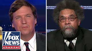 Tucker takes on Cornel West over Democratic socialism [upl. by Odlanyar]