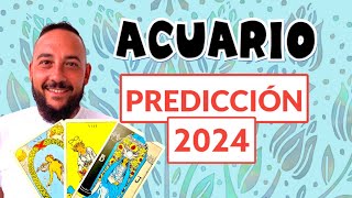 ACUARIO ♒️ MEJOR LECTURA DEL 2024😍ESTO SERÁ INMENSO💰❤️LLEGA EL MILAGRO QUE TANTO PEDISTE🍀 [upl. by Airdnalahs713]