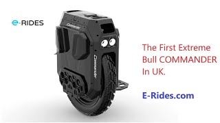 Extreme Bull COMMANDER has landed in UK EUC Electric Unicycle eride [upl. by Anneres]