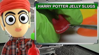 Harry Potter Gummi Jelly Slugs  Runforthecube Candy Review [upl. by Annola]