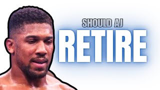 Should Anthony Joshua RETIRE or fight Deontay Wilder NEXT [upl. by Major876]