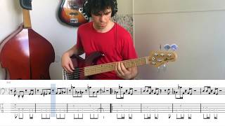 Breakbot  Baby I’m Yours Bass Cover  TAB [upl. by Yesiad]