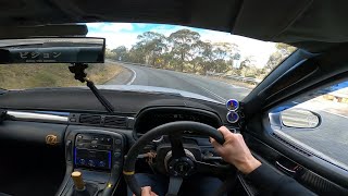 POV 1JZ Toyota Soarer touge [upl. by Domash]