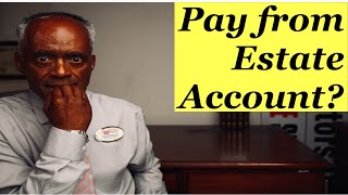 What Expenses Can and Can Not be Paid from an Estate Bank Account [upl. by Arrej]