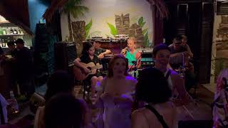 Nara Li  Flowers Miley Cyrus cover Live Jam Session BamBar Coron Palawan Philippines [upl. by Cohleen]