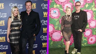 Tori Spelling Calls Dean McDermott MidPodcast To Tell Him She Filed For Divorce [upl. by Eserehc]