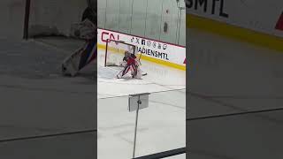 Camp de goaler avec Stéphane Waite le coach de Carey Price [upl. by Coulter]