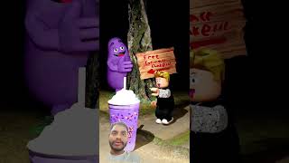 GRIMACE SHAKE TRAP2😱lankyboxlover lankybox [upl. by Nnylatsyrk]