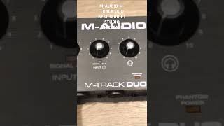 MAUDIO MTRACK DUO BEST BUDGET STUDIO INTERFACE akg maudio studiospeakers speaker interface [upl. by Innej]