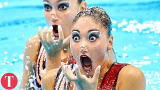 12 Strict Rules Synchronized Swimmers Have To Follow [upl. by Darcee]