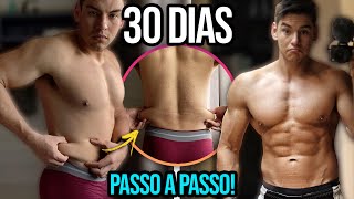 COMO PERDI A BARRIGA E POCHETE EM 30 dias Transformação e passo COMPLETO natural [upl. by Litt920]