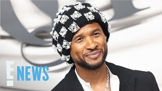 Usher Teases Super Bowl Halftime Show with New StarStudded Trailer  E News [upl. by Stedt]