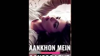 AANKHON MEIN AANSOO LEKE  Full Screen WhatsApp Status [upl. by Olney]