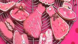 Kawaii Pink Iced Cookies [upl. by Llamaj]