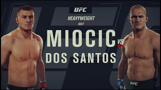 7 Miocic vs Dos Santos UFC TBT ThrowbackThursday [upl. by Kentiggerma]