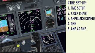 TUTORIAL RNP RNAV Approach Flight Sim Indonesia [upl. by Aleacem]