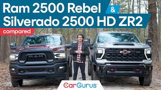 2024 Chevy Silverado 2500 HD ZR2 vs 2024 Ram 2500 Rebel HD OFFRoaders [upl. by Cayla522]