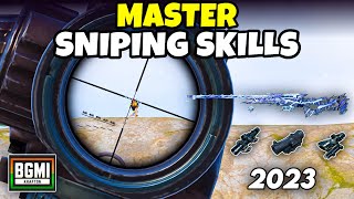 How to improve Sniping skills in BGMI  Best Sniper sensitivity Drills amp Tips  BGMI  Pubg Mobile [upl. by Ahsaenat]