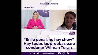 LA FISCAL DIANA SALAZAR REITERA ANTE PERIODISTA JANET HINOSTROZA CULPABILIDAD DE WILMAN TERÁN [upl. by Arv564]