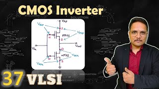 CMOS Inverter Meaning Circuit amp Working Explained  VLSI by Engineering Funda [upl. by Hanser299]