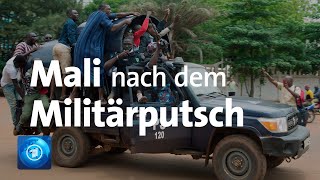 Unklare Lage nach Militärputsch in Mali [upl. by Glialentn]