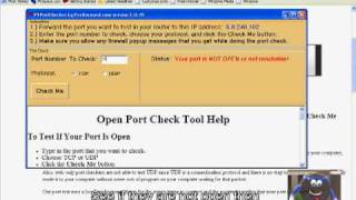 Port Checker And Port Forwarding Help [upl. by Haze537]