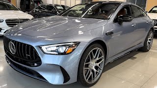 2024 AMG GT 53 4 door Coupe Facelift  Exterior Interior Sound 4K by Motorcar [upl. by Ratib]