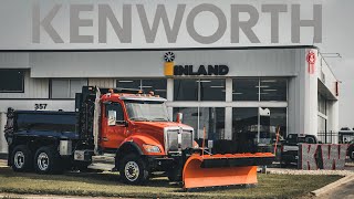 MR PLOW The Kenworth T480V FIRST LOOK The Kenworth Guy [upl. by Aymahs726]