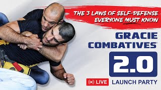 The 3 Laws of SelfDefense Everyone MUST Know Gracie Combatives 20 [upl. by Gerta]