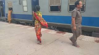 Pandharpur Nizamabad Demo train  Pandharpur Railway station [upl. by Bartram]